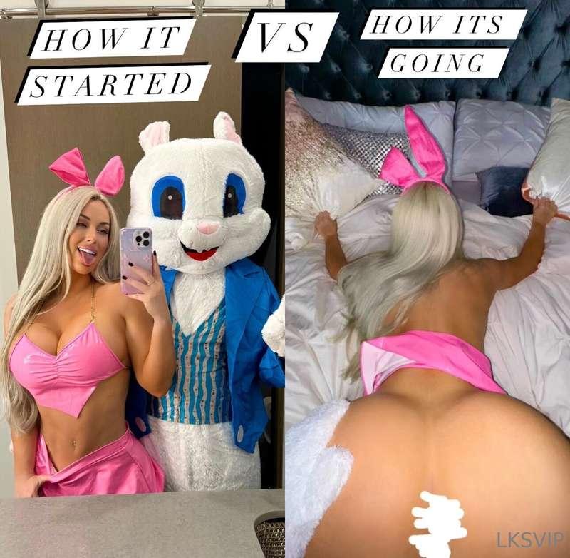 The Easter bunny 🐰 came early this year! He had his way with..