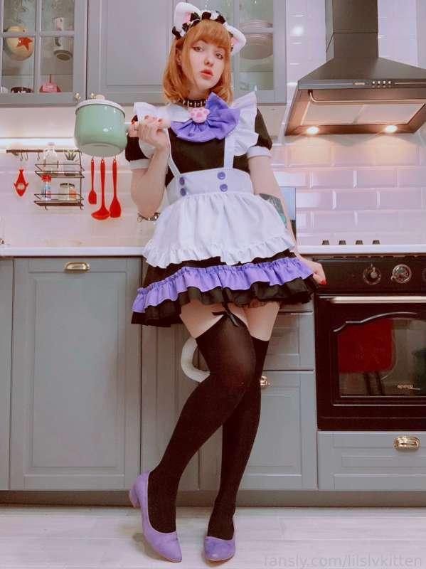 maid kitten at your service ~