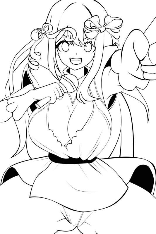 Ai Hoshino WIP and lines