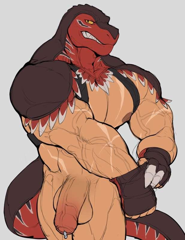 [WIP] King of Dinosaurs + NSFW Alt (Only Patrons)