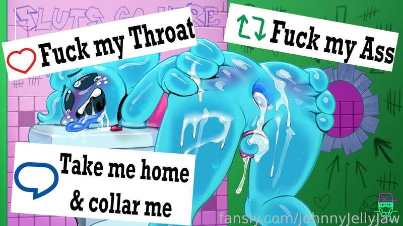 :3

#cartoon #slut #gloryhole #art #slime #toon #furry