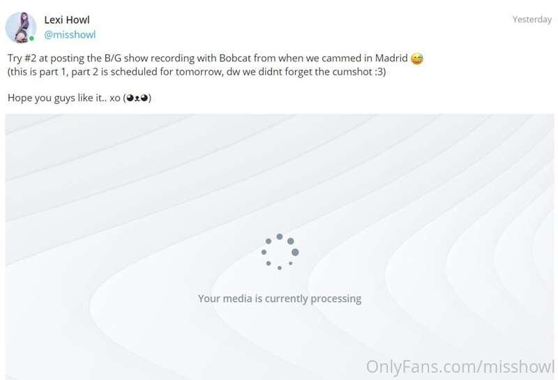 WTF IS UP WITH THAT VID FOR REAL 

once again I tried to pos..