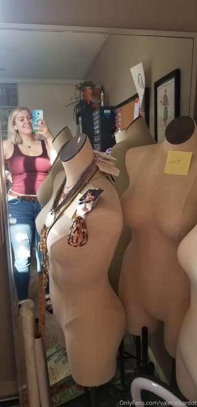 Update! Got 2 new dress forms and a giant mirror for $230! N..
