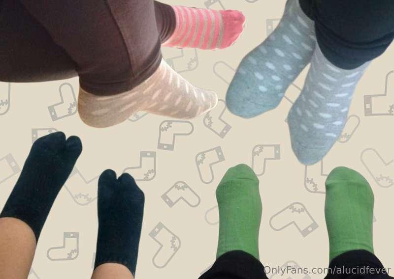 Surprise! I’m switching careers to professional sock model. ..