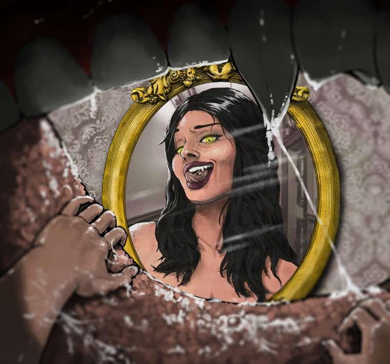 The giant lady's game (color version)