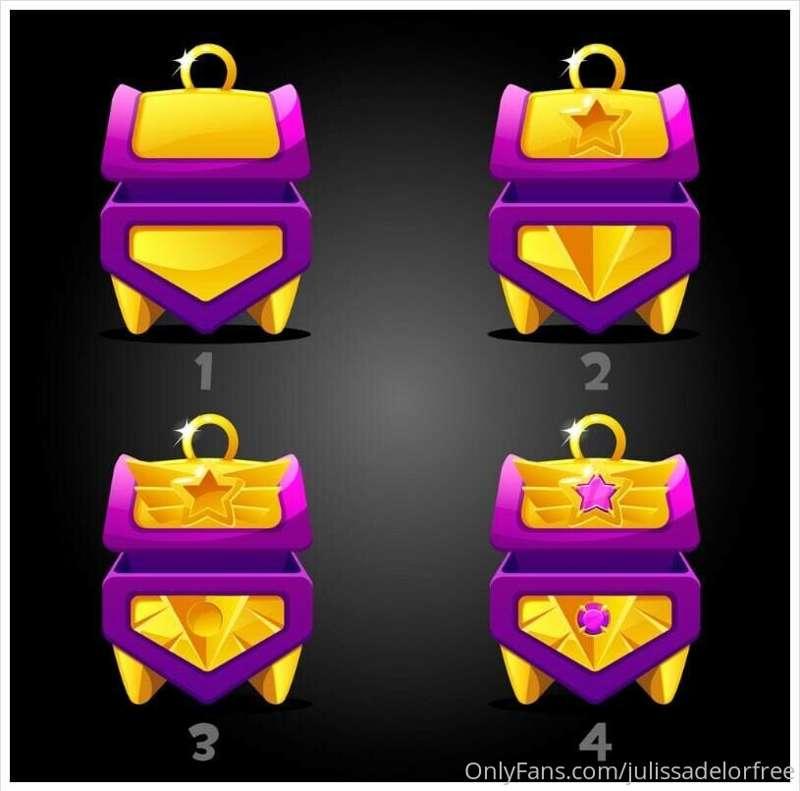 🔮  𝕞𝕪𝕤𝕥𝕖𝕣𝕪 𝕓𝕠𝕩𝕖𝕤 🔮  
 ｃｈｏｏｓｅ ｙｏｕｒ ｂｏｘ 

Tip the number you c..
