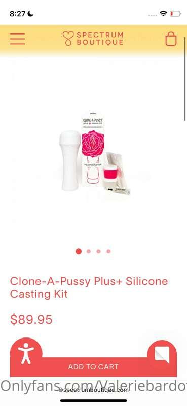 YOU GUYS. I can make a silicone clone of my pussy that can a..