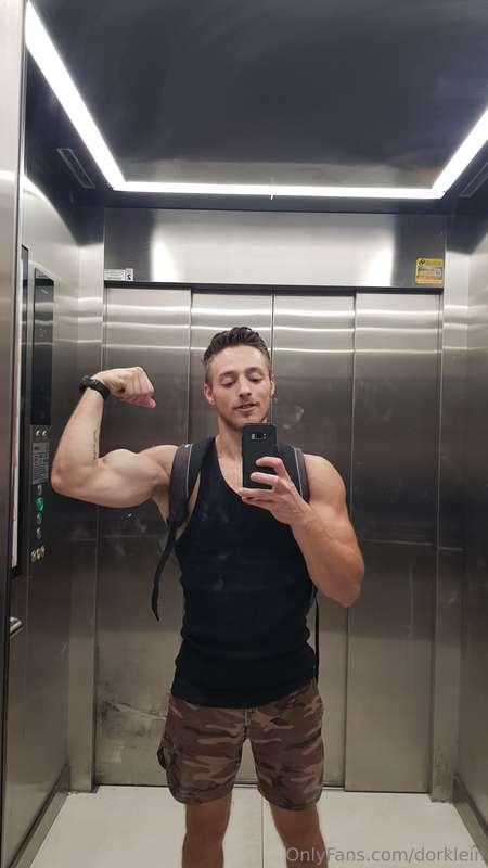 Headlock from my biceps or shove your face onto my pecs?