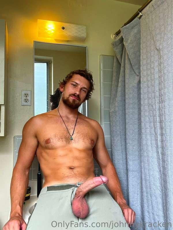 Right before the cum shot