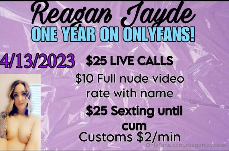 OMG!  It's my ONE YEAR ON ONLYFANS! 
Don't miss out 4/13/23!
