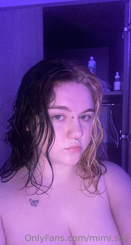 after shower pic!! :)