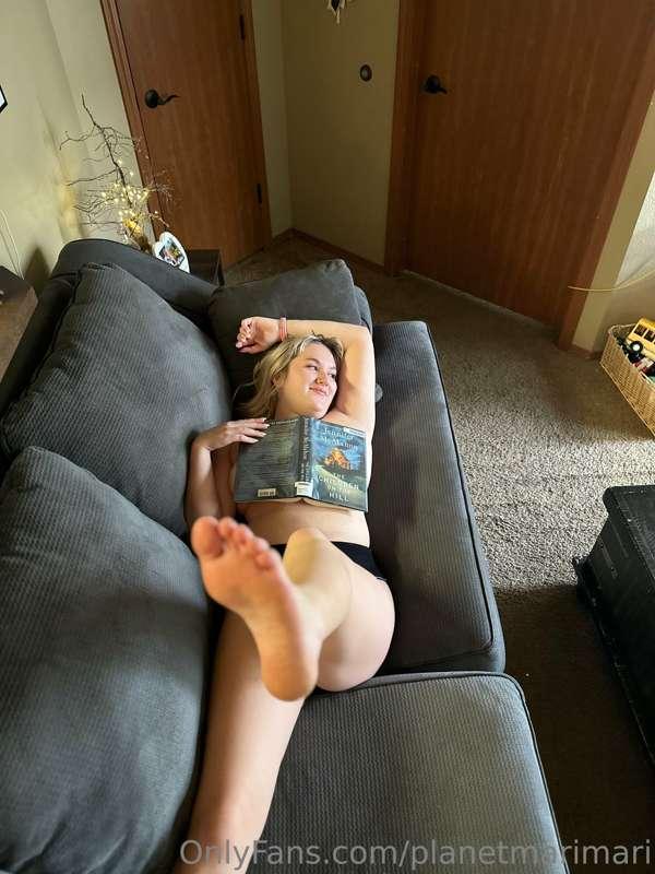 I wish your body was on top of mine instead of this 📖