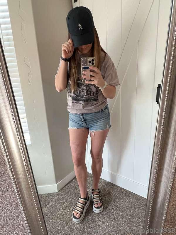 Should have worn my MILF hat yesterday running around like a..