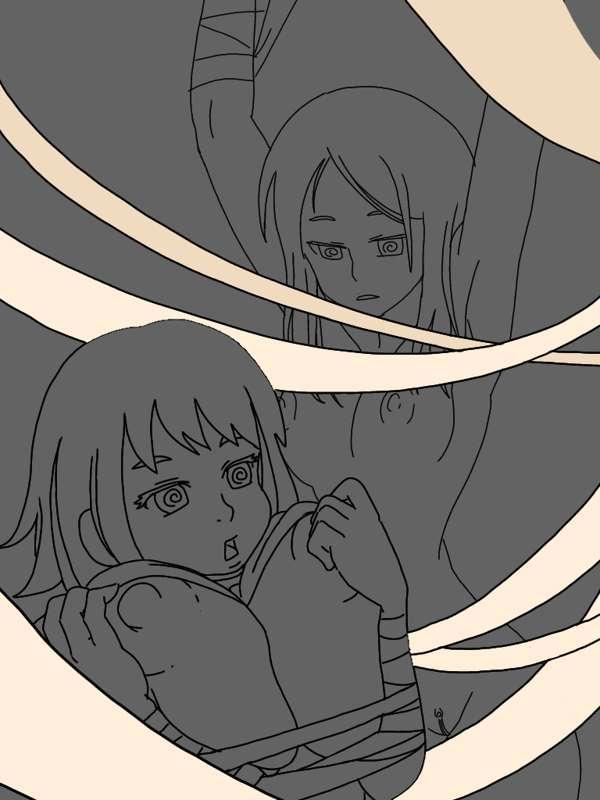 All tied up 2 (sketch)