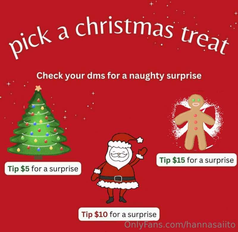 ***🎄❄Pick A Christmas Treat❄🎄***

Christmas is just a few da..