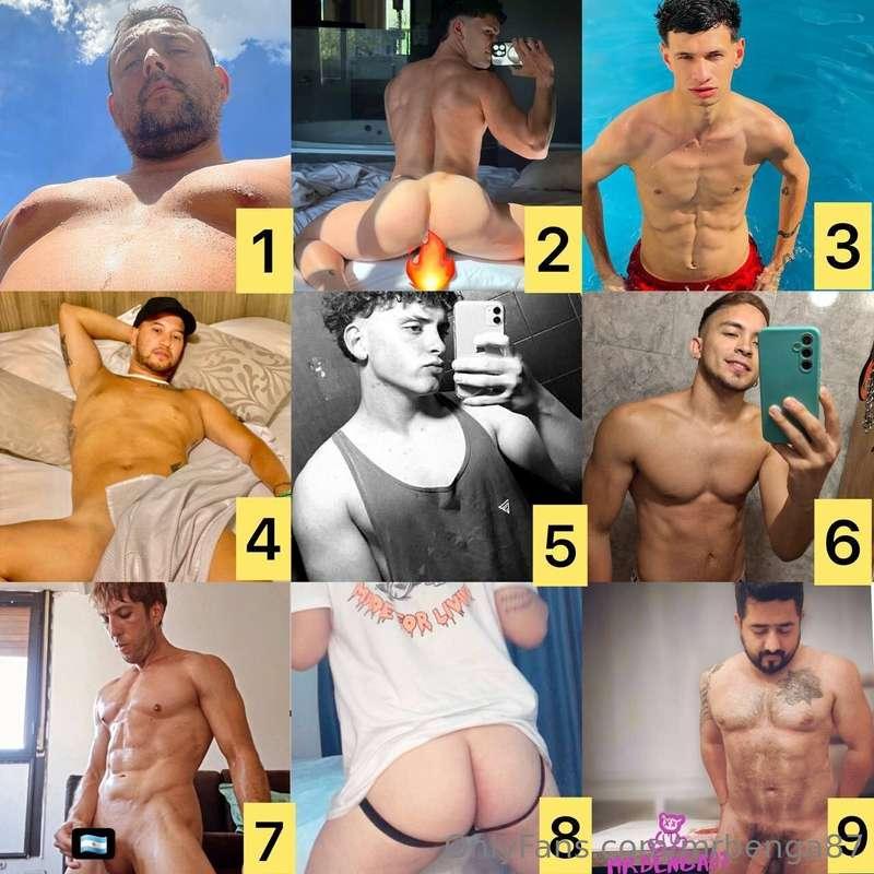 1 @maturedbearjuan 2 @latinfitok 3 @redddd420 4 @sebasthin  ..
