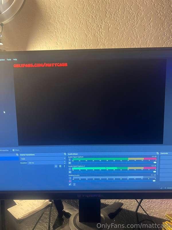 Screen is stilllll black, so it’s looking like it is due to ..