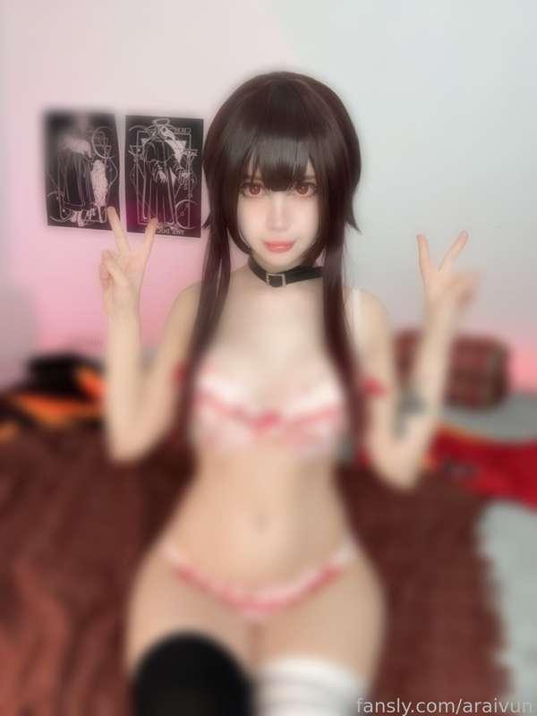 💥Megumin Full Set is here💥
🎁This set will be unblocked if you subscribe in [APRIL] in your DM🎁 
❤️It includes a full cosplay, cutest pink lingerie and tiny bikini fanservice photos~
🍑You will find an insane amount of booty, boobies and bare feet!😍 Also includes armpit and tongue fetish~💦
🎁As bonus for you - mini set with Goth Gf Megumin selfies🖤🖤🖤
Explosion😌🤲🏻💥💥💥

🎁Check your messages April 29 if you subscribed in April(your set will be there!).
