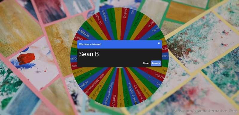 Massive congratulations to Sean B on winning the painting gi..