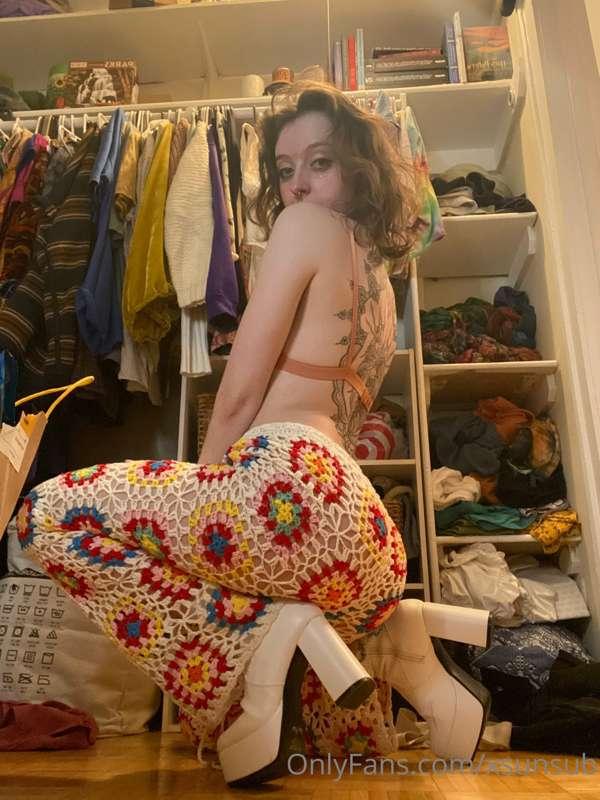 we were playing dress up on CB stream last night 😋