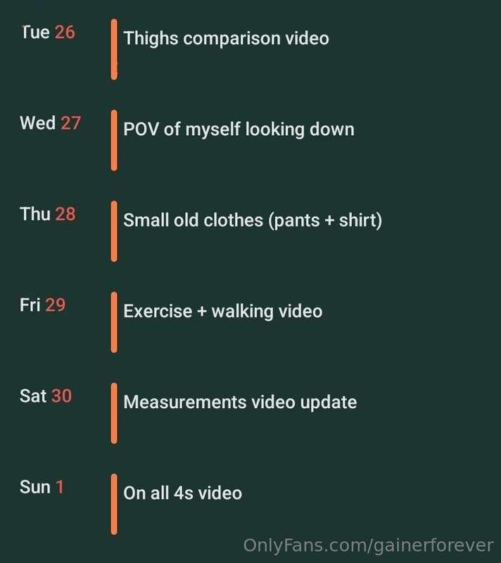 • A MONTH WORTH OF CONTENT IN A WEEK •Hi guys 👋 so I haven't..