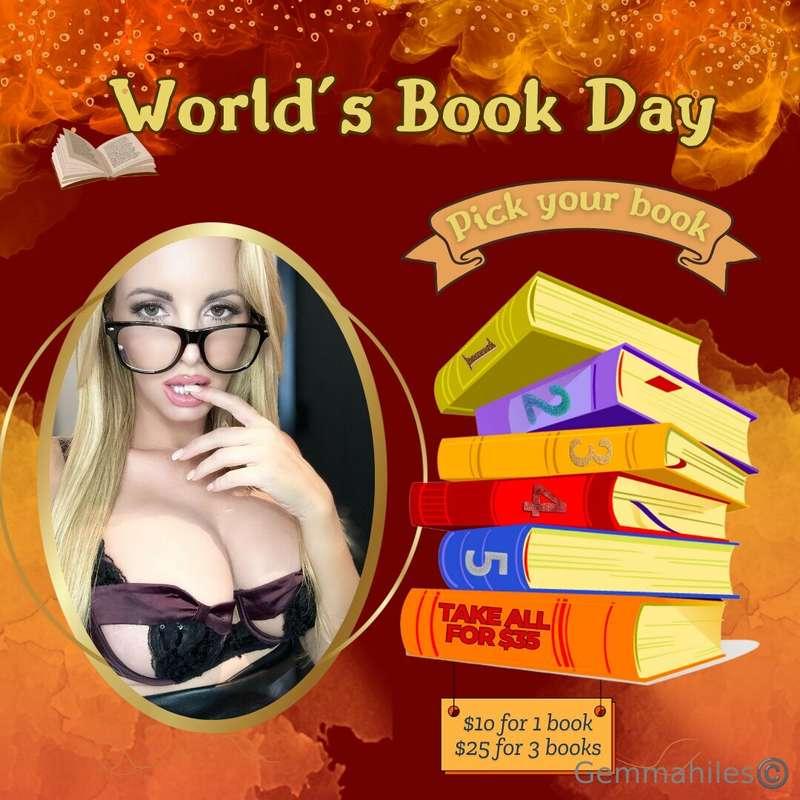 Happy World Book Day! 📚🔥Let’s play a little game—pick a numb..