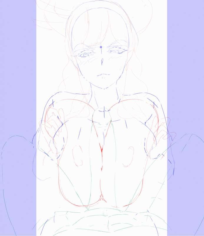 [wip,gif] ONE PIECE Yamato boob job