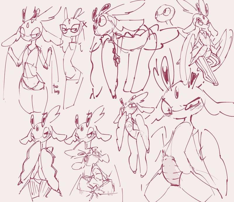 contrary creature sketches