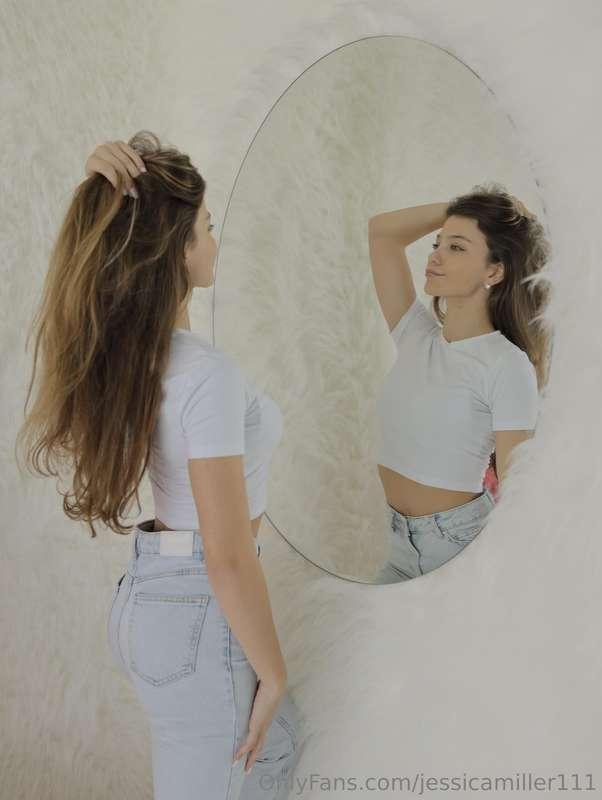 It's so nice to admire your beauty in the mirror - to know y..
