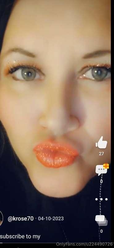 U wanna kiss me baby?