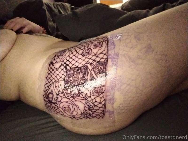 First session done 🥺 I'm so happy with how she looks so far ..