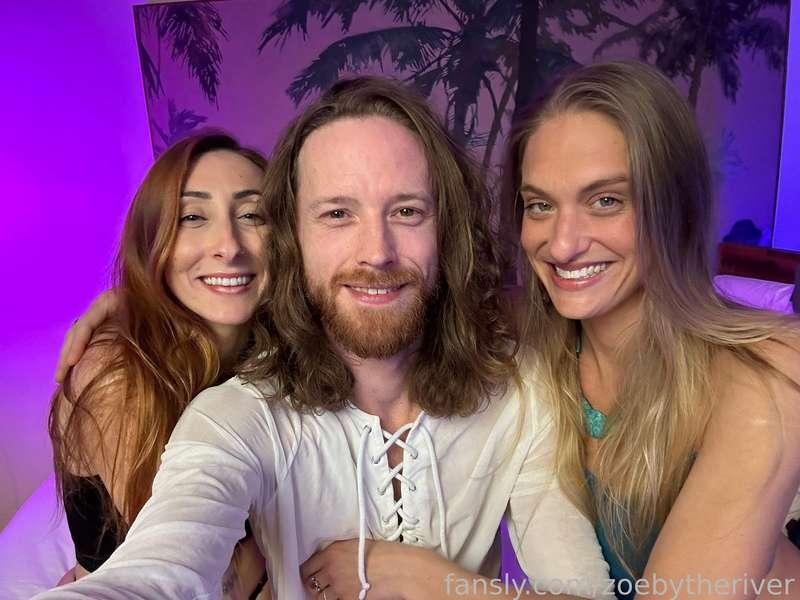 I had a fuckin blast playing with / fucking these two beautiful people for over three hours live on Chaturb@te a few days ago...Knowing that 9000+ people were watching us (for my first cam show ever 🤯) was suuuuch a fucking turn on 🥵 Holy hell 👀 Can't wait to do it again soon! I'll be sharing some of the footage from the show with y'all soon...Wouldn't want you to miss out on any of my horny adventures 😈 


Let's be CB friends! I know you want to watch me fuck live 💋👇🏻

https://chaturbate.com/p/zoebytheriver/?tab=bio

@sexyhippies @sexyhippiejason 