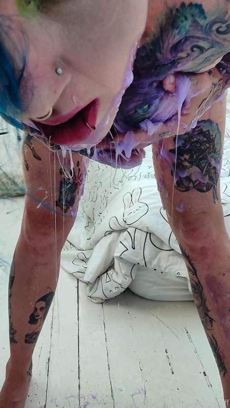 I just can't grow up. I love slime! I dumped an entire tub o..