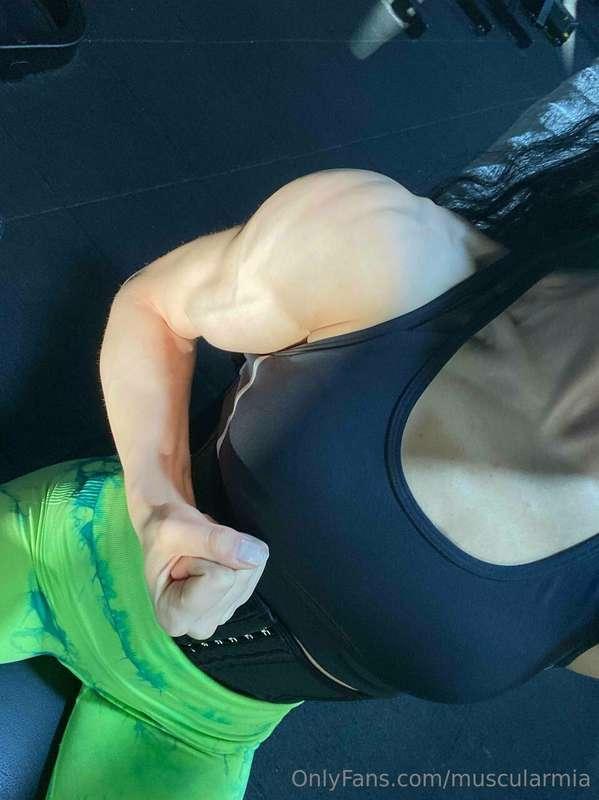 After morning workout