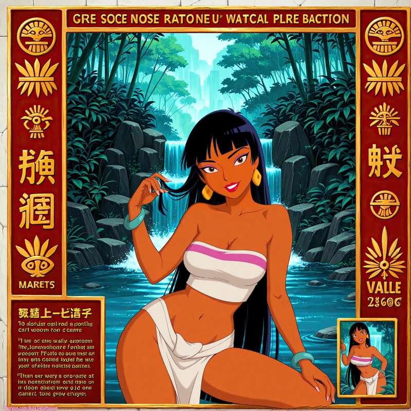 Chel of The Road to El Dorado Sexy Poses [Gen 2.5]