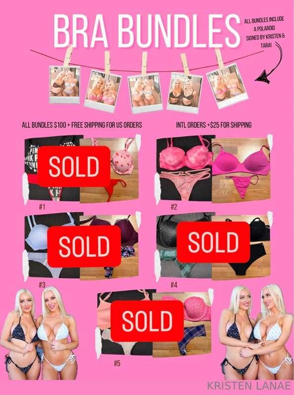 GUYS!! Last chance to get a bra & panty bundle from me and @..