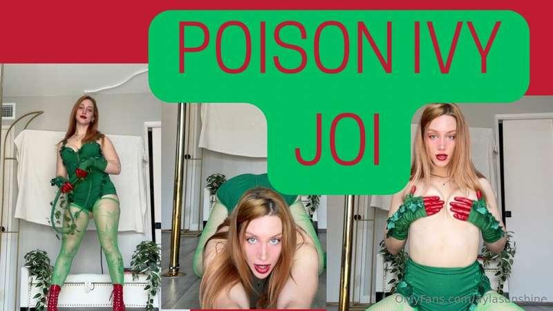 POISON IVY JOI! Well well well… look who’s the subject of my..
