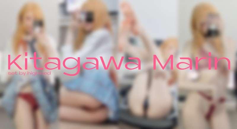 Full Marin cosplay set ( • ̀ω•́ )✧Includes 20📛𝒽𝑜𝓉 𝓁𝑒𝓌𝒹 pics