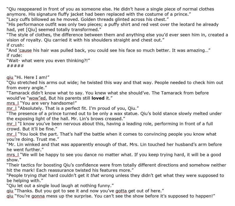 OL2: Fall Ended Script Preview (Step 1)