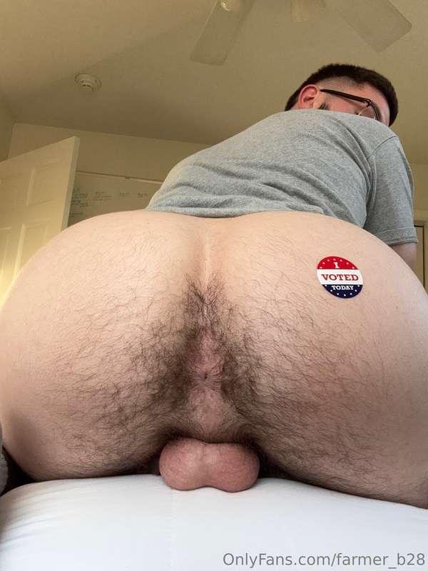Hope you voted today 😉🍑