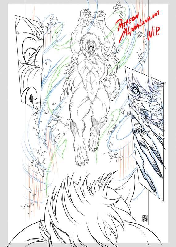 Alpha Luna (Ch 5) page 45 - Preview WIP