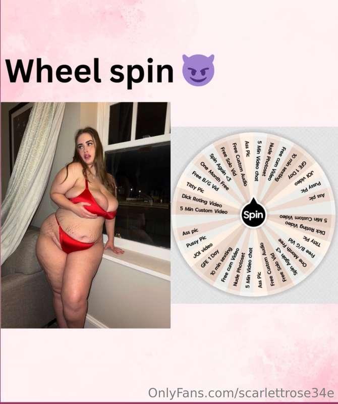 🚨 UNLIMITED SPINS🚨You ready to blow your load to all of thes..