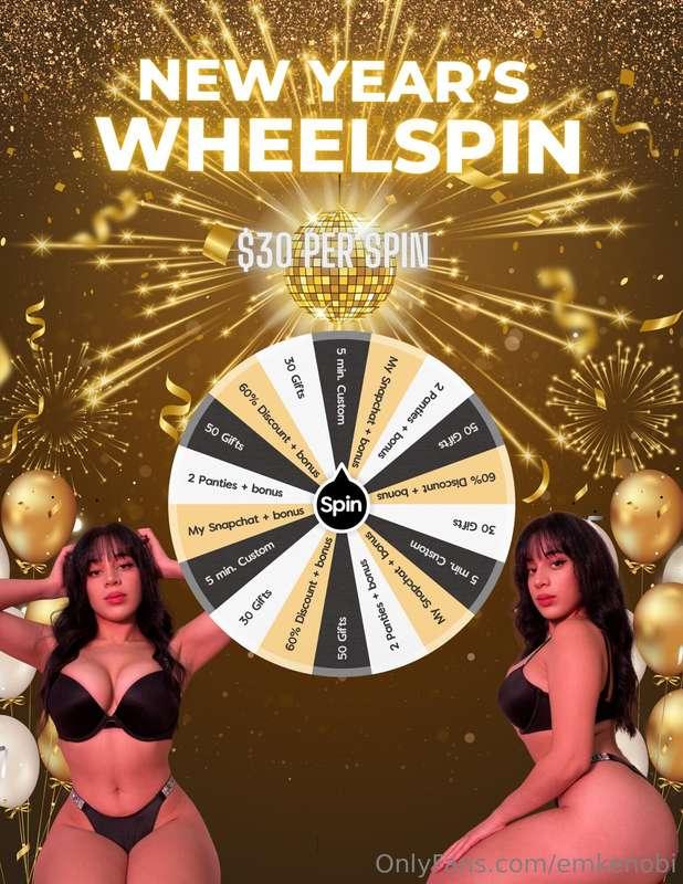 NEW YEAR = NEW WHEELSPINS 🍾🎆BIGGEST PRIZE WHEEL YET!!!! Win ..