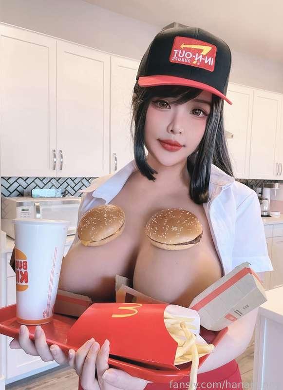 Have some of these burgers... on me!