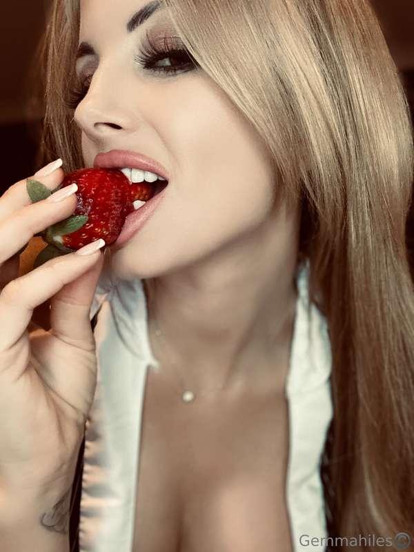 Strawberries are just the appetizer; you haven’t seen the ma..