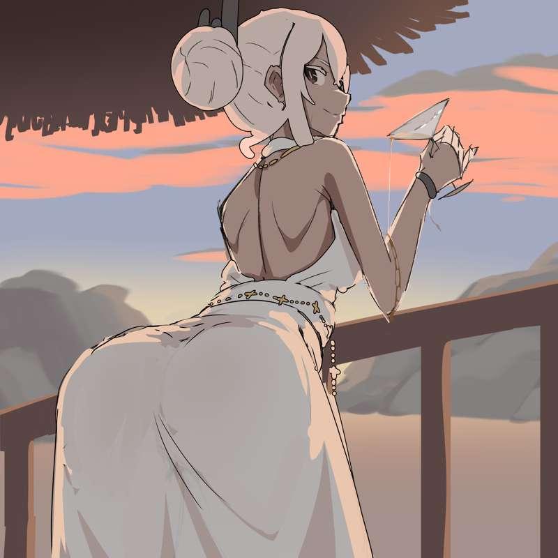 Echidna Dress Sketch