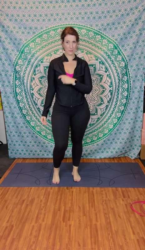 Tuesday just for fun Arm Workout and Yoga mix