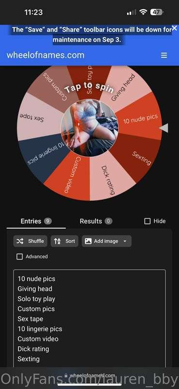 Let’s play 💝 $8 a spin. Things could get interesting for you..
