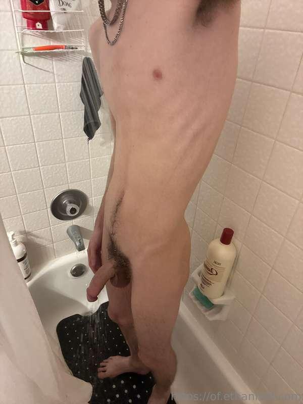 in da shower