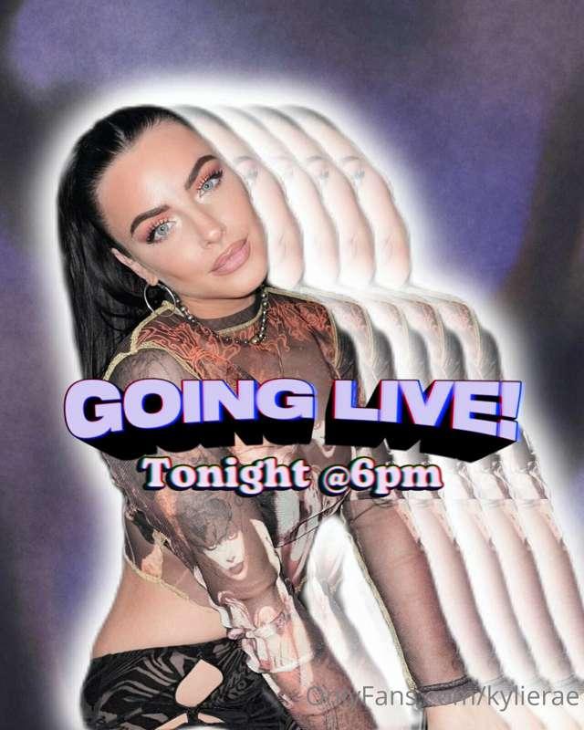 GOING LIVE TONIGHT @6pm PST 💜💜💜
…my Live’s are where alllll ..